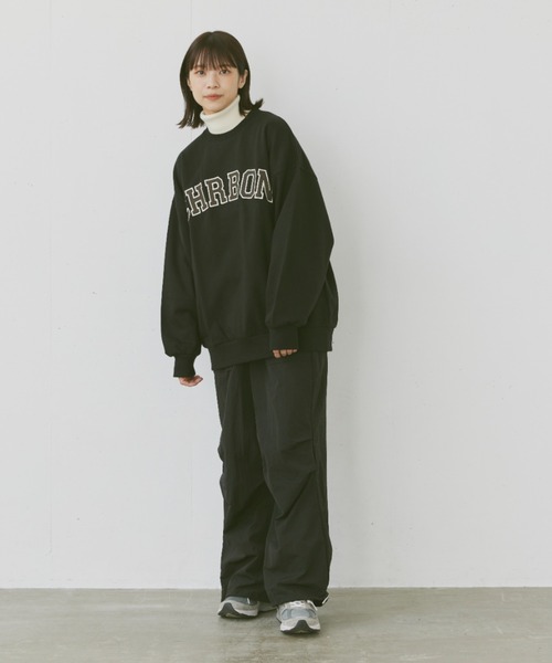flaner(フラネ)の「turtleneck rib knit/タートルネックリブニット(ニット/セーター・レディース・ブラウン/オフホワイト/チャコールグレー・FREE)」の13枚目の写真