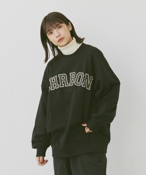 flaner(フラネ)の「turtleneck rib knit/タートルネックリブニット(ニット/セーター・レディース・ブラウン/オフホワイト/チャコールグレー・FREE)」の10枚目の写真