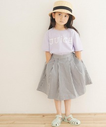 URBAN RESEARCH DOORS | ストライプ後染めフレアスカート(KIDS)(その他パンツ)