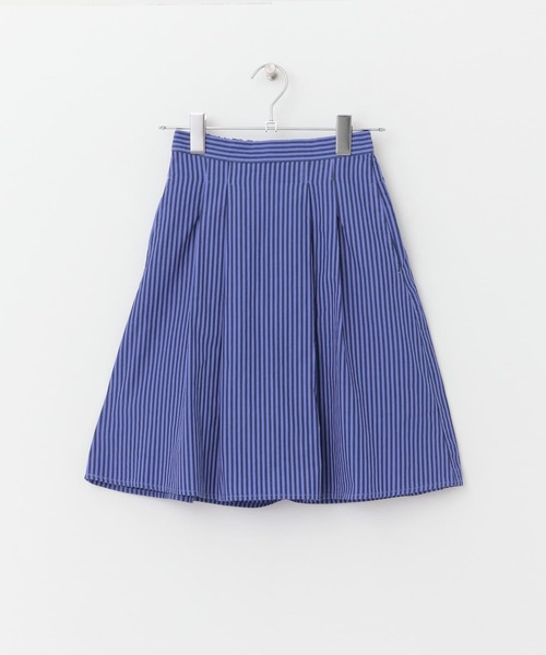 URBAN RESEARCH DOORS(アーバンリサーチドアーズ)の「ストライプ後染めフレアスカート(KIDS)(その他パンツ・キッズ・パープル系その他/ストライプ・120/105/135)」の14枚目の写真