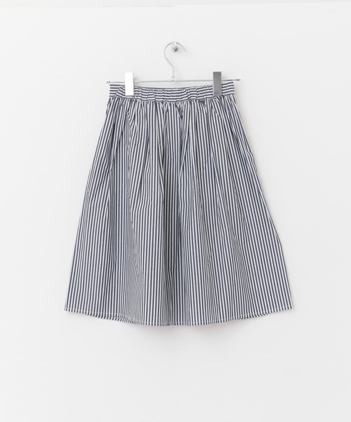 URBAN RESEARCH DOORS(アーバンリサーチドアーズ)の「ストライプ後染めフレアスカート(KIDS)(その他パンツ・キッズ・パープル系その他/ストライプ・120/105/135)」の18枚目の写真