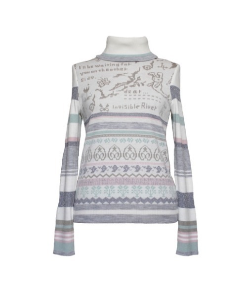 トップス rurumu:2022 holyghst high neck knit tops rurumu:2022 holyghst high neck knit tops - メルカリ