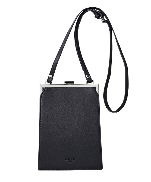 GeeRA（ジーラ）の「がま口スクエアショルダー（ショルダーバッグ・レディース・ブラック/ベージュ/ピンク/オレンジ・FREE）」の8枚目の写真