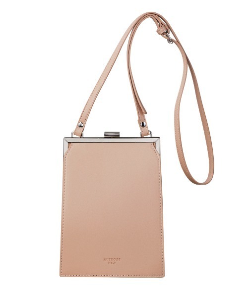 GeeRA（ジーラ）の「がま口スクエアショルダー（ショルダーバッグ・レディース・ブラック/ベージュ/ピンク/オレンジ・FREE）」の6枚目の写真