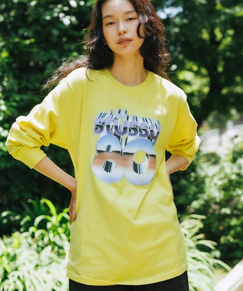 ★80s STUSSY オールドステューシー ドレスシャツ L (XL)逸品★ STUSSY（ステューシー）の「STUSSY/ステューシー 80 CHROME LS ロンT