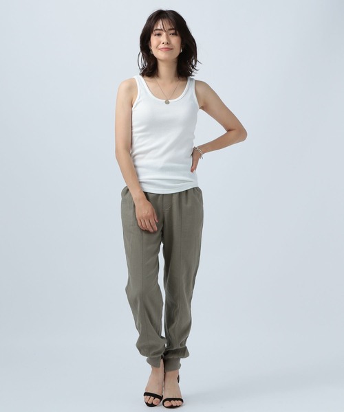 BAYFLOW(ベイフロー)の「フライスタンク(タンクトップ・レディース・ホワイト/ブラック/ベージュ/カーキ・SMALL/MEDIUM)」の16枚目の写真