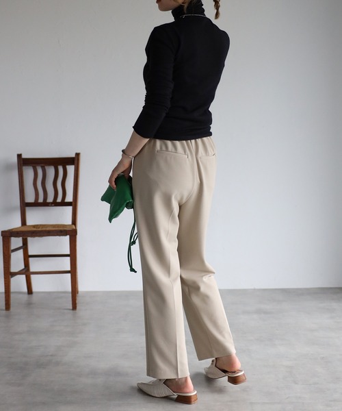 r.（アールドット）の「フィンガーホール タートルニット（ニット/セーター・レディース・ブラック/ダークグリーン/パープル/オレンジ/マスタード/モカ/キナリ/オフホワイト/グレー/ブルー/ブラウン/ライム/レッド/チャコールグレー/ターコイズブルー/グリーン/ピンク・FREE）」の20枚目の写真