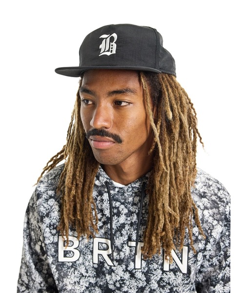 BURTON（バートン）の「クラッシャブル ナイロン  キャップ（キャップ・メンズ・ブラック・FREE）」の3枚目の写真