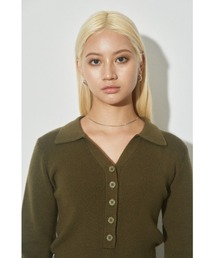 LAGUA GEM（ラグアジェム）の「FRONT BUTTON HG ROMPERS