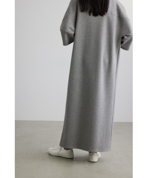 STYLEMIXER(スタイルミキサー)の「ソフトスムースワイドスリーブワンピース(ワンピース・レディース・イエロー系その他/トップグレー/ブラック・MEDIUM/SMALL)」の9枚目の写真