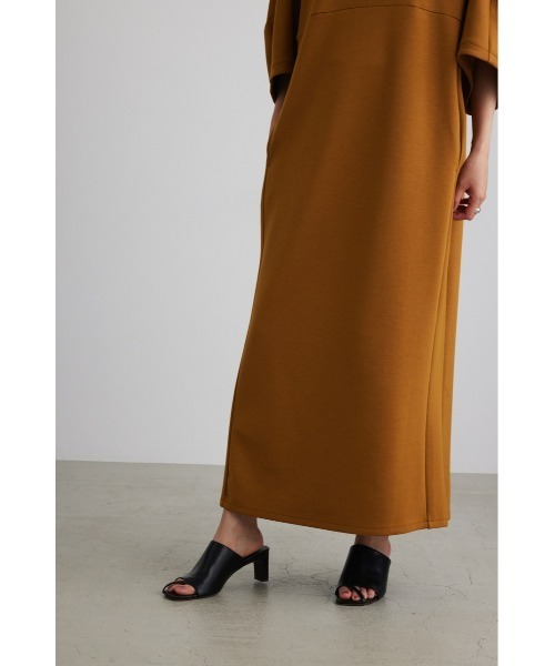 STYLEMIXER(スタイルミキサー)の「ソフトスムースワイドスリーブワンピース(ワンピース・レディース・イエロー系その他/トップグレー/ブラック・MEDIUM/SMALL)」の14枚目の写真