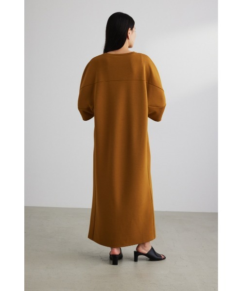 STYLEMIXER(スタイルミキサー)の「ソフトスムースワイドスリーブワンピース(ワンピース・レディース・イエロー系その他/トップグレー/ブラック・MEDIUM/SMALL)」の15枚目の写真