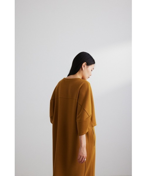 STYLEMIXER(スタイルミキサー)の「ソフトスムースワイドスリーブワンピース(ワンピース・レディース・イエロー系その他/トップグレー/ブラック・MEDIUM/SMALL)」の16枚目の写真