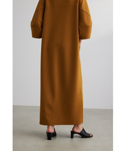 STYLEMIXER(スタイルミキサー)の「ソフトスムースワイドスリーブワンピース(ワンピース・レディース・イエロー系その他/トップグレー/ブラック・MEDIUM/SMALL)」の17枚目の写真