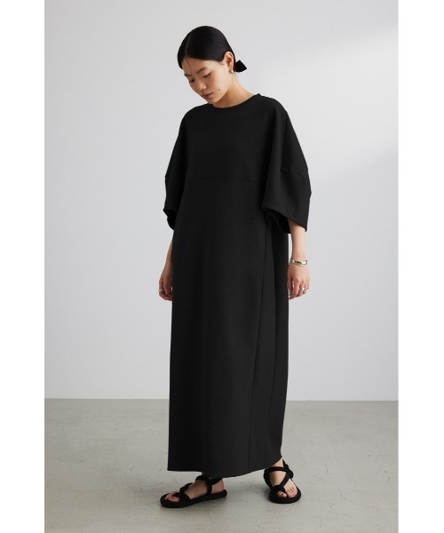 STYLEMIXER(スタイルミキサー)の「ソフトスムースワイドスリーブワンピース(ワンピース・レディース・イエロー系その他/トップグレー/ブラック・MEDIUM/SMALL)」の20枚目の写真