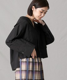 セーラーショート丈プルオーバー