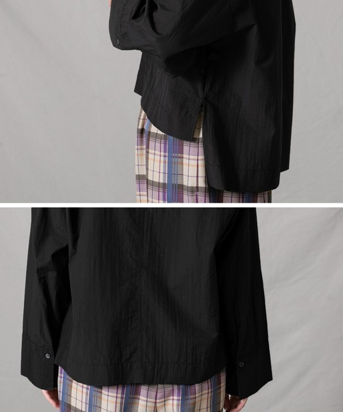 CLOCHE（クロシェ）の「セーラーショート丈プルオーバー（シャツ/ブラウス・レディース・ブラック・FREE）」の16枚目の写真