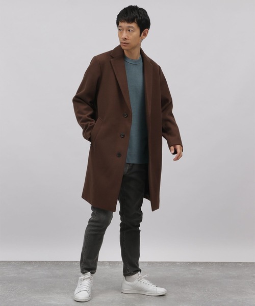 LAKOLE(ラコレ)の「ブランケットステッチプルオーバー / 295367(ニット/セーター・メンズ・チャコールグレー/ベージュ/オレンジ/ブルー・MEDIUM/LARGE)」の22枚目の写真