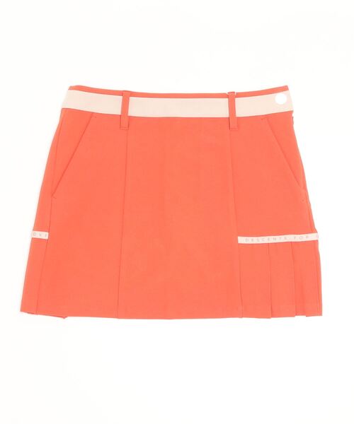 ゴルフウエア レディース メランジストレッチツイルプリーツスカート インナーパンツ付き スカート Descente Golf デサントゴルフ のファッション通販 Zozotown
