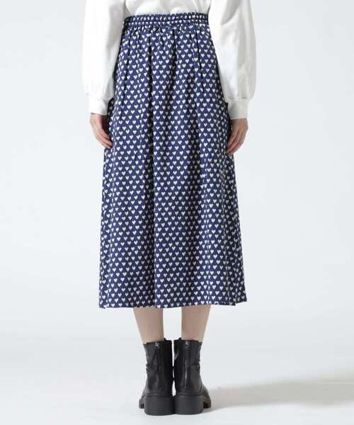 BOHEMIANS（ボヘミアンズ）の「BOHEMIANS/ボヘミアンズ　FULL HEART CHINO FLAIR SKIRT（スカート・レディース・ネイビー・L）」の14枚目の写真