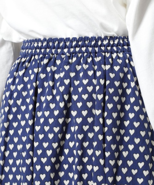 BOHEMIANS（ボヘミアンズ）の「BOHEMIANS/ボヘミアンズ　FULL HEART CHINO FLAIR SKIRT（スカート・レディース・ネイビー・L）」の11枚目の写真