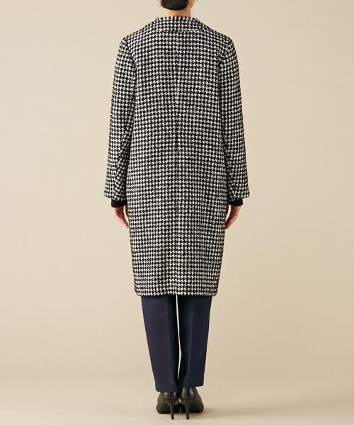 Liesse(リエス)の「千鳥柄コート(その他アウター・レディース・ホワイト/ネイビー・FREE)」の14枚目の写真