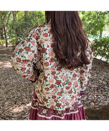 ピンクハウス☆ローズゴブランショートコート PINK HOUSE（ピンクハウス）の「ローズゴブランブルゾン（ブルゾン