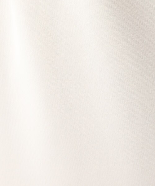 OPAQUE.CLIP（オペークドットクリップ）の「◆ダブルジョーゼット ナロースカート（スカート・レディース・ブラック/ベージュ/オフホワイト・36/38/40）」の12枚目の写真