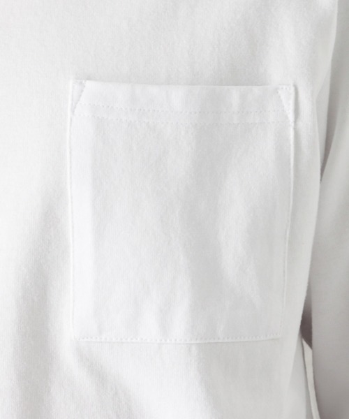 Goodwear(グッドウェア)の「GOODWEAR 胸ポケット付き ロングスリーブTシャツ(Tシャツ/カットソー・メンズ・ブラック/ホワイト/グレー・M/L)」の13枚目の写真