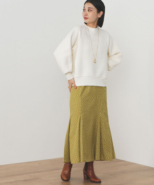 BEAMS HEART（ビームスハート）の「BEAMS HEART / 前後2WAY ボタントップス（Tシャツ/カットソー・レディース・ホワイト系その他5/パープル系その他6・FREE）」の3枚目の写真