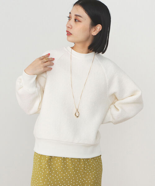 BEAMS HEART（ビームスハート）の「BEAMS HEART / 前後2WAY ボタントップス（Tシャツ/カットソー・レディース・ホワイト系その他5/パープル系その他6・FREE）」の5枚目の写真