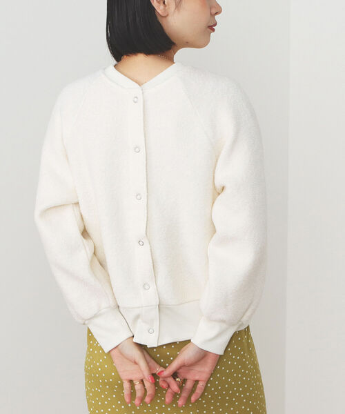 BEAMS HEART（ビームスハート）の「BEAMS HEART / 前後2WAY ボタントップス（Tシャツ/カットソー・レディース・ホワイト系その他5/パープル系その他6・FREE）」の6枚目の写真