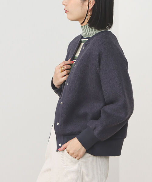BEAMS HEART（ビームスハート）の「BEAMS HEART / 前後2WAY ボタントップス（Tシャツ/カットソー・レディース・ホワイト系その他5/パープル系その他6・FREE）」の10枚目の写真