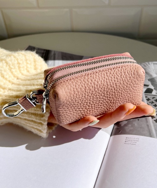 セール】ダブルポケットスマートキーケース（キーケース/キー