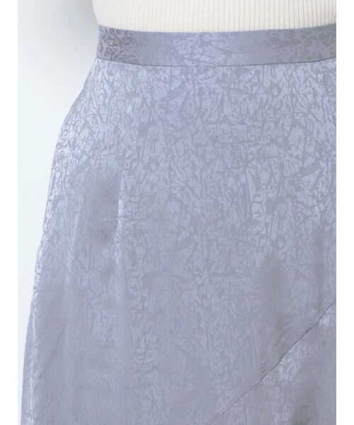 LAGUNAMOON（ラグナムーン）の「フロストパターンフレアースカート（スカート・レディース・ホワイト/ブルー・SMALL/MEDIUM）」の7枚目の写真