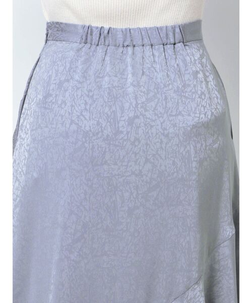 LAGUNAMOON（ラグナムーン）の「フロストパターンフレアースカート（スカート・レディース・ホワイト/ブルー・SMALL/MEDIUM）」の8枚目の写真