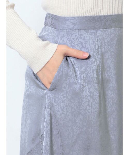 LAGUNAMOON（ラグナムーン）の「フロストパターンフレアースカート（スカート・レディース・ホワイト/ブルー・SMALL/MEDIUM）」の9枚目の写真