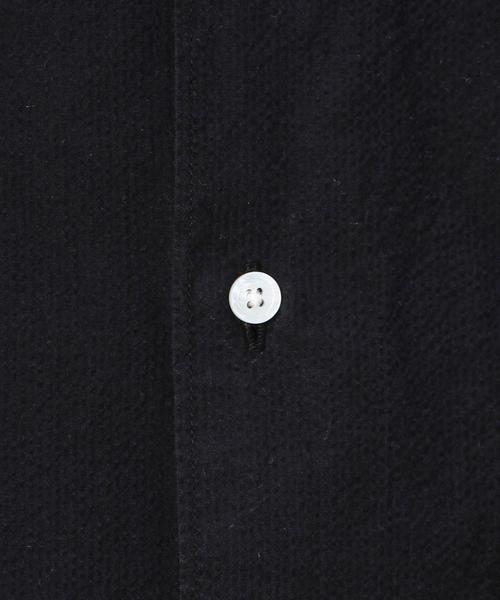 BEAUTY&YOUTH UNITED ARROWS（ビューティーアンドユースユナイテッドアローズ）の「BY シアサッカー バンドカラーシャツ◆（シャツ/ブラウス・メンズ・オフホワイト/ナチュラル/ネイビー・MEDIUM/LARGE/SMALL/X-SMALL/X-LARGE）」の16枚目の写真