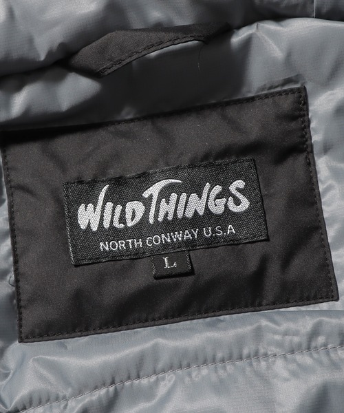 WILD THINGS（ワイルドシングス）の「WILD THINGS/ワイルドシングス BELAY JACKET 中綿ジャケット（ダウンジャケット/コート・メンズ・ブルー/ブラック/オリーブ/イエロー・M/L/XL/S）」の10枚目の写真
