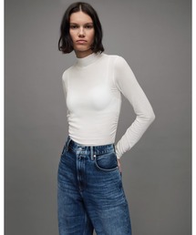 ALLSAINTS | FRANCESCO RINA ROLL NECK T-SHIRT | FRANCESCO RINA ロール ネック Tシャツ(Tシャツ/カットソー)