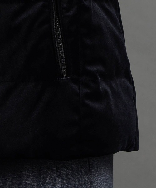 MONSIEUR NICOLE(ムッシュニコル)の「【canal deux Luxe】ベロア ストレッチダウン(ダウンジャケット/コート・メンズ・ブラック/ホワイト/ネイビー・LARGE/MEDIUM/X-LARGE)」の15枚目の写真