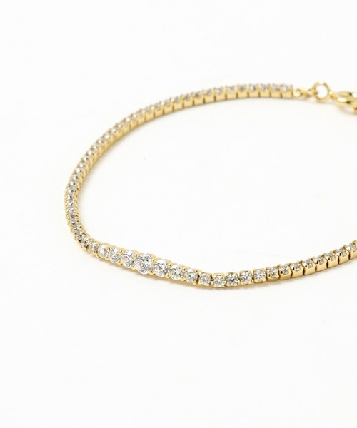 Laura Lombardi（ローラロンバルディ）の「Laura Lombardi / ROPEchainブレスレット（ブレスレット・レディース・ゴールド・フリー）」の2枚目の写真