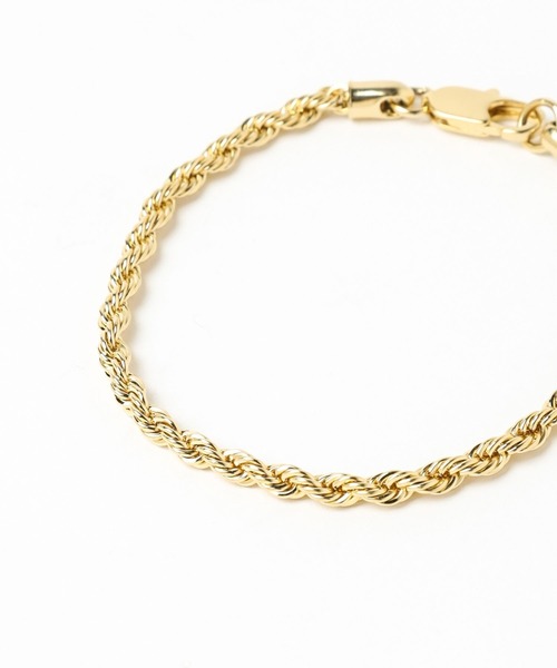 Laura Lombardi（ローラロンバルディ）の「Laura Lombardi / ROPEchainブレスレット（ブレスレット・レディース・ゴールド・フリー）」の10枚目の写真