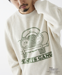 PEANUTS | 【PEANUTS×SPORTS WEAR by relume】別注 カラークルーネックスウェット(スウェット)