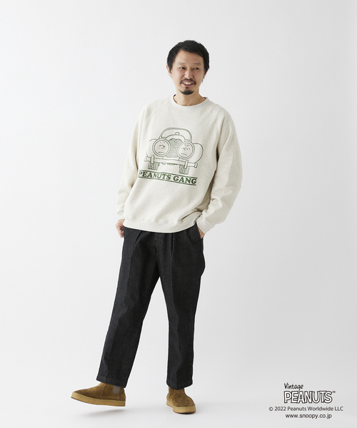 PEANUTS スウェット 「PEANUTS×SPORTS WEAR by relume」別注