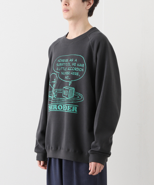 PEANUTS×SPORTS WEAR by relume】別注 カラークルーネック