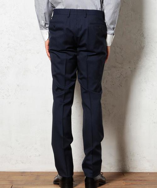 green label relaxing（グリーンレーベルリラクシング）の「[カノニコ] CN BNK/ST SLIM NP パンツ　itafab01 itafab11（スーツパンツ・メンズ・ベージュ/ネイビー・76ｃｍ/80ｃｍ/84ｃｍ/88ｃｍ/72cm）」の13枚目の写真