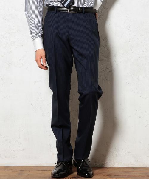 green label relaxing（グリーンレーベルリラクシング）の「[カノニコ] CN BNK/ST SLIM NP パンツ　itafab01 itafab11（スーツパンツ・メンズ・ベージュ/ネイビー・76ｃｍ/80ｃｍ/84ｃｍ/88ｃｍ/72cm）」の14枚目の写真