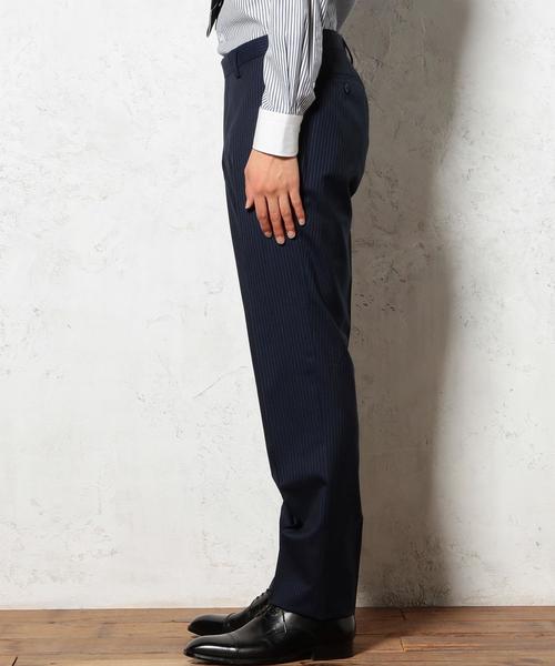 green label relaxing（グリーンレーベルリラクシング）の「[カノニコ] CN BNK/ST SLIM NP パンツ　itafab01 itafab11（スーツパンツ・メンズ・ベージュ/ネイビー・76ｃｍ/80ｃｍ/84ｃｍ/88ｃｍ/72cm）」の7枚目の写真