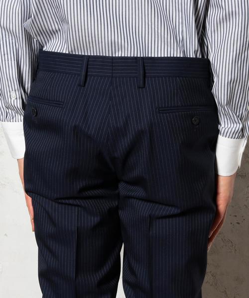 green label relaxing（グリーンレーベルリラクシング）の「[カノニコ] CN BNK/ST SLIM NP パンツ　itafab01 itafab11（スーツパンツ・メンズ・ベージュ/ネイビー・76ｃｍ/80ｃｍ/84ｃｍ/88ｃｍ/72cm）」の11枚目の写真